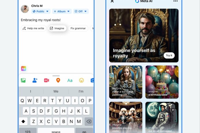 Meta Tests Custom AI Images on Facebook, Instagram Feeds